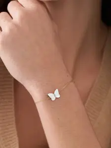 Fossil Gold-Plated Link Bracelet