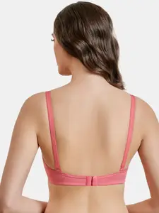 MAROON Full Coverage All Day Comfort Seamless Cotton T-shirt Bra