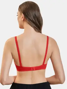 MAROON Full Coverage All Day Comfort Seamless Cotton T-shirt Bra