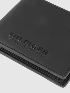 Tommy Hilfiger Men Leather Two Fold Wallet
