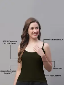 Friskers Pack Of 2 Skin Friendly Cotton Camisoles