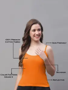 Friskers Pack Of 2 Skin Friendly Cotton Camisoles