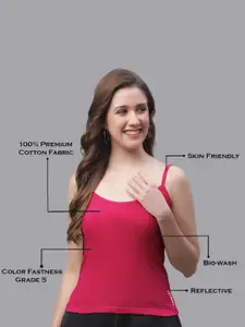 Friskers Pack Of 2 Skin Friendly Cotton Camisoles