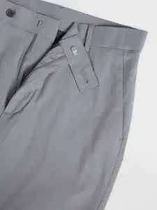 Arrow New York Men Mid-Rise Slim Fit Formal Trousers