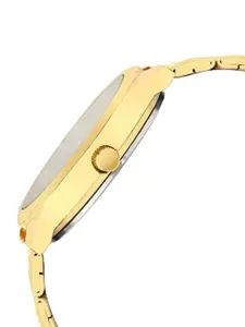 LOREM Premium Collection Men Dial & Bracelet Style Straps Analogue Watch LR135-CM