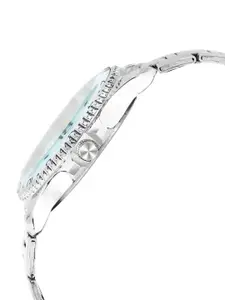 LOREM Premium Collection Men Printed Dial & Bracelet Style Straps Analogue Watch LR131-CM