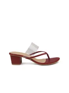 Inc 5 Open Toe Block Heels