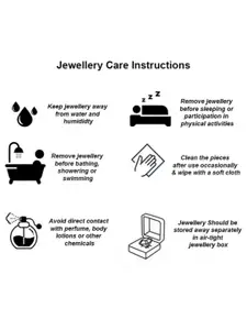 Estele Gold Plated Geometric Cubic Zirconia Drop Earrings