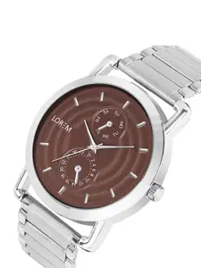 LOREM Premium Men Stainless Steel Analogue Watch LR123-CM