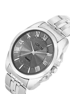 LOREM Premium Men Stainless Steel Analogue Watch LR128-CM