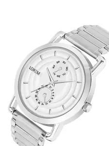 LOREM Premium Men Stainless Steel Analogue Watch LR121-CM