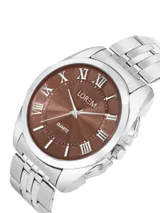 FERRIZZO Men Dial & Stainless Steel Bracelet Style Straps Analogue Watch LR127-FZ