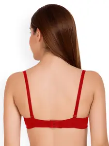 Tweens Pack of 2 Red Full-Coverage T-shirt Bras TW91301