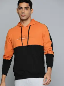 HRX by Hrithik Roshan Men Colourblocked Hooded Sweatshirt