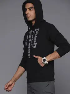 HRX by Hrithik Roshan Printed Hooded Lifestyle Sweatshirt