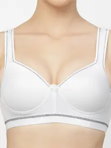 Floret Full Coverage 360 Degree Support Seamless Heavily Padded Workout Bra