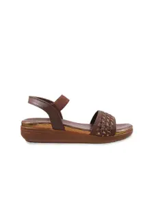 Mochi Textured Open Toe Comfort Heels