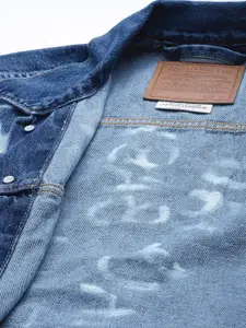 Levis Pure Cotton Typography Denim Jacket