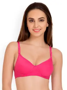 Tweens Pink Pack of 3 Full-Coverage T-shirt Bras TW91301