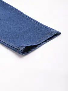 WROGN Men Slim Fit Heavy Fade Stretchable Mid-Rise Jeans