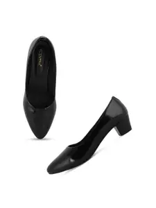 SCENTRA Pointed Toe Closed Back Block Pumps