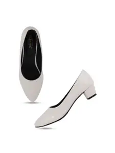 SCENTRA Pointed Toe Block Pumps