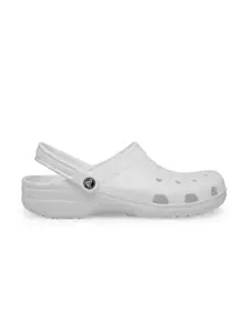 Crocs Classic  Men White Clogs