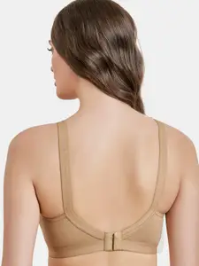 MAROON Full Coverage All Day Comfort Seamless Cotton T-shirt Bra