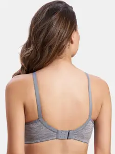 MAROON Full Coverage Non-Wired Non-Padded Cotton Everyday Bra