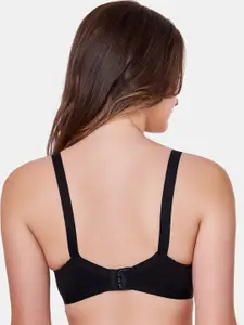 MAROON Full Coverage All Day Comfort Seamless Cotton T-shirt Bra