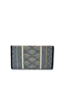 Belwaba Women Woven Design Two Fold Wallet