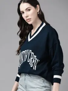 The Roadster Lifestyle Co. Typography Acrylic Pullover