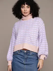 The Roadster Lifestyle Co. Self-Designed High Neck Pullover