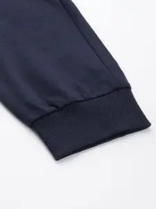 one8 x PUMA Virat Kohli Men Brand Logo Print & Side Taping Colourblocked Slim Fit Joggers