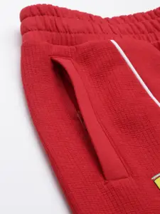 PUMA Motorsport Men Solid Ferrari Race Pure Cotton Sports Shorts