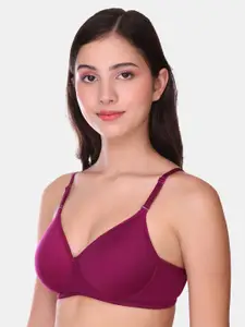 POOJA RAGENEE Full Coverage Lightly Padded All Day Comfort Seamless T-shirt Bra