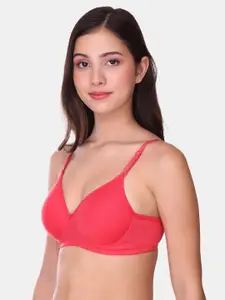 POOJA RAGENEE Full Coverage Lightly Padded All Day Comfort Seamless T-shirt Bra