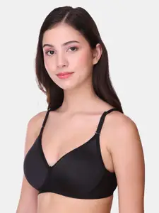 POOJA RAGENEE Seamless Lightly Padded Non-Wired Full Coverage Bra