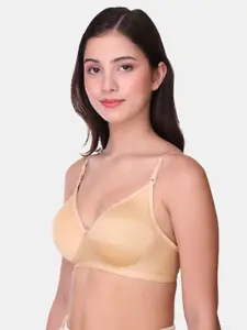 POOJA RAGENEE Seamless Lightly Padded Non-Wired Full Coverage Bra