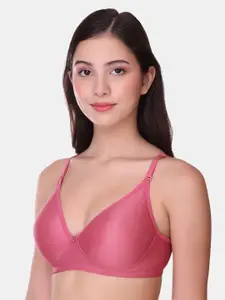 POOJA RAGENEE Seamless Lightly Padded Non-Wired Full Coverage Bra