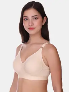 POOJA RAGENEE Double Layer Full Coverage Non-Padded All Day Comfort Cotton Bra