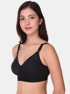 POOJA RAGENEE Double Layer Full Coverage Non-Padded All Day Comfort Cotton Bra