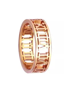 MYKI Rose Gold-Plated Finger Ring