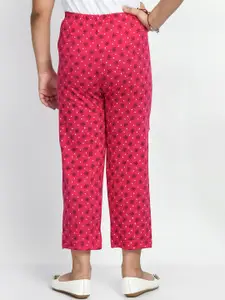 BAESD Girls Pack Of 3 Printed Cotton Lounge Pants