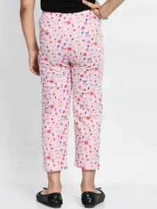 BAESD Girls Set Of 3 Printed Cotton Lounge Pants