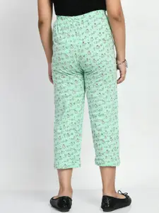 BAESD Girls Pack Of 3 Printed Pure Cotton Lounge Pants