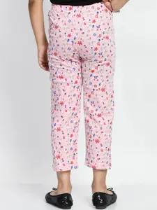BAESD Girls Pack Of 3 Conversatioanl Printed Pure Cotton Lounge Pants