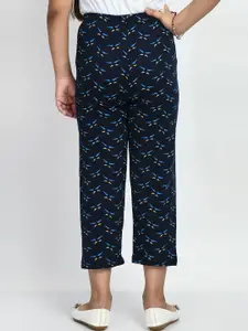 BAESD Girls Pack Of 3 Pure Cotton Printed Lounge Pants