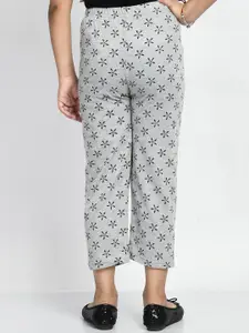 BAESD Girls Set Of 3 Printed Cotton Lounge Pants