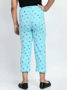 BAESD Girls Pack Of 3 Printed Pure Cotton Lounge Pants